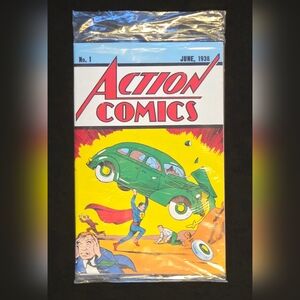 ACTION COMICS #1 Official Loot Crate Reprint w/ COA - Sealed - With All 64 Pages